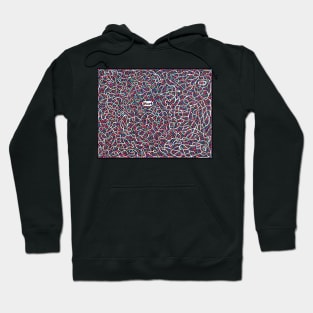 Maze with Colorful Dots Hoodie